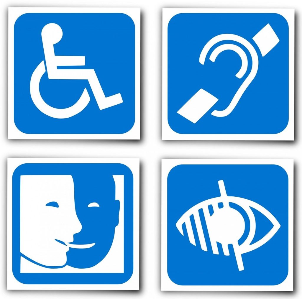 handicap, logo, deaf